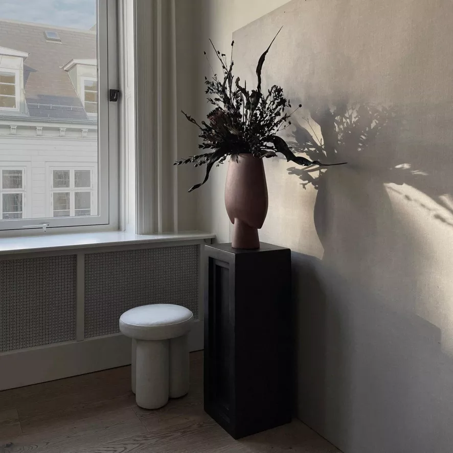 101 Copenhagen Sphere Square Big Vaas Dark Grey 19 101 Copenhagen Sphere Square Big Vaas Dark Grey - Afbeelding 19