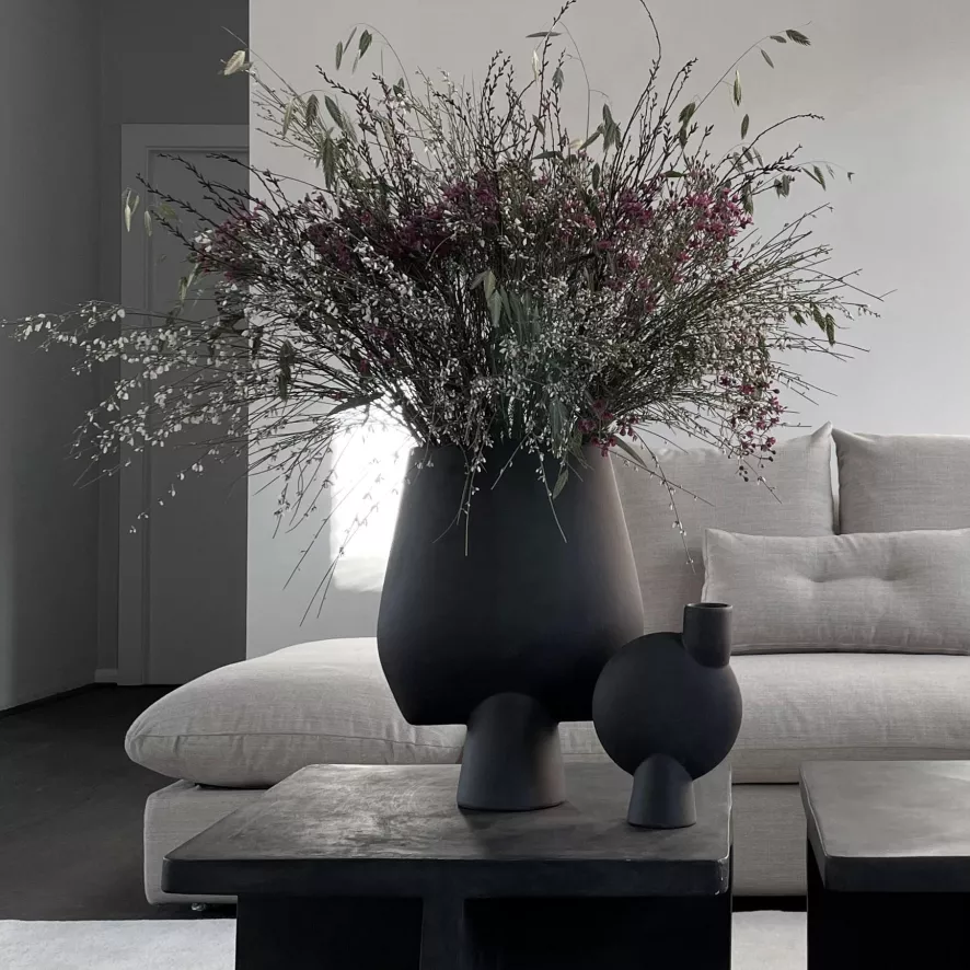 101 Copenhagen Sphere Square Big Vaas Dark Grey 11 101 Copenhagen Sphere Square Big Vaas Dark Grey - Afbeelding 11