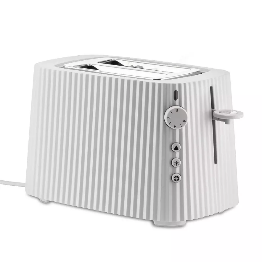 Alessi Plissé Broodrooster Wit 1 Alessi Plissé Broodrooster Wit