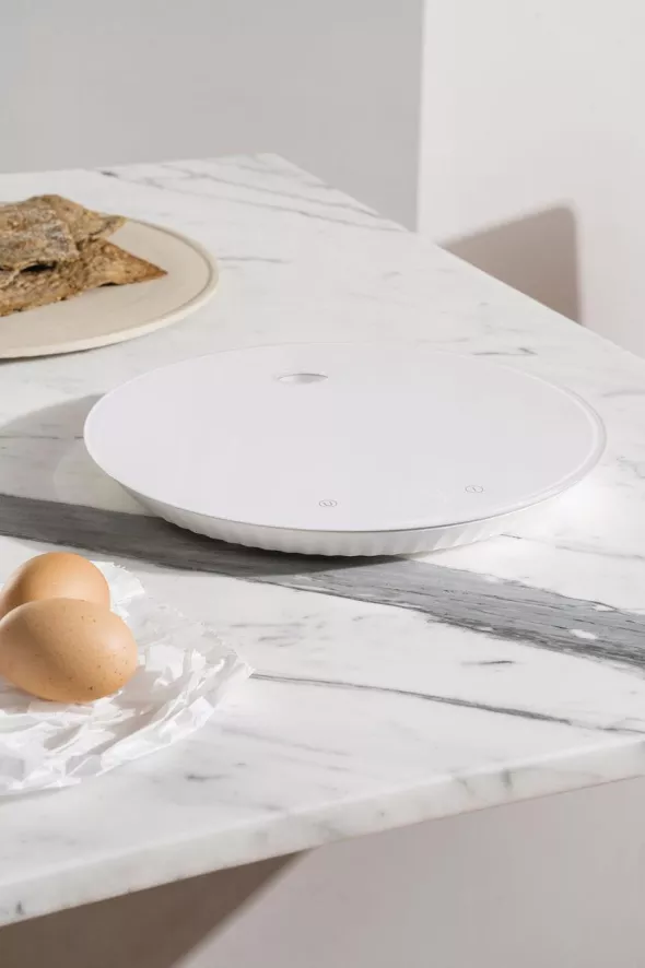 Alessi Plissé Weegschaal Zwart 4 Alessi Plissé Weegschaal Zwart - Afbeelding 4