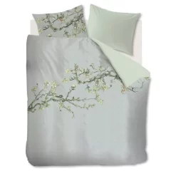 Beddinghouse Van Gogh Blossom Dekbedovertrek 200x200/220 + 60x70 Grijs