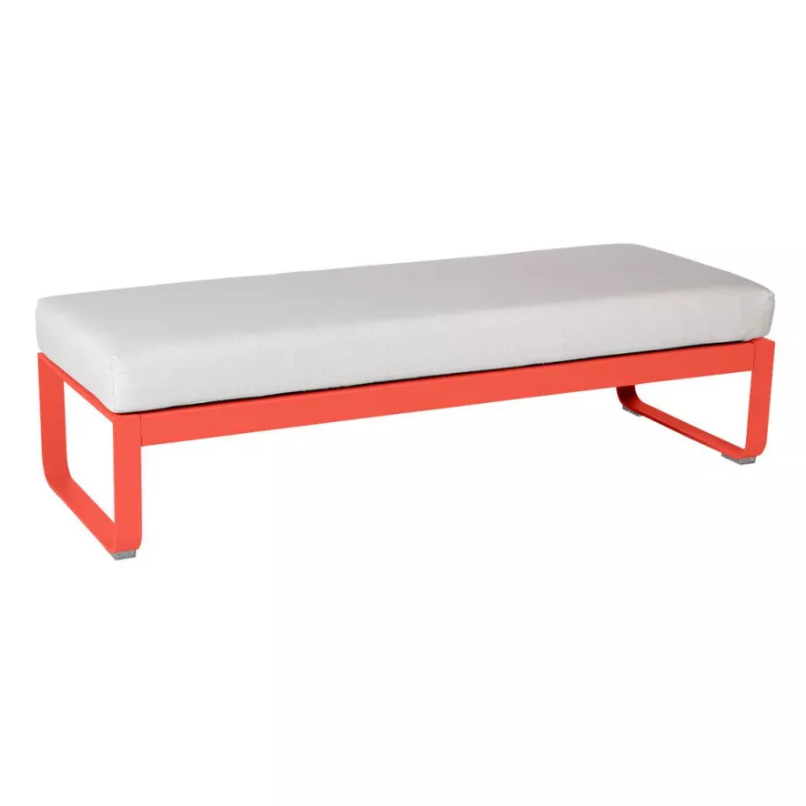 Fermob Bellevie Eetbank Kussen Wit 148 Opaline Green 2 Fermob Bellevie Eetbank Kussen Wit 148 Opaline Green - Afbeelding 2