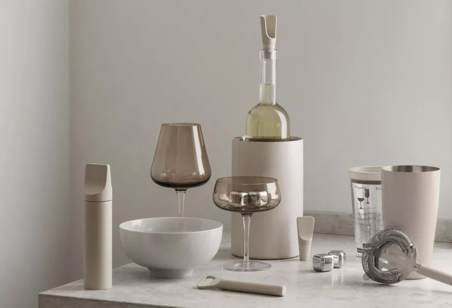 Blomus Easy Wijnkoeler Moonbeam 2 Blomus Easy Wijnkoeler Moonbeam - Afbeelding 2