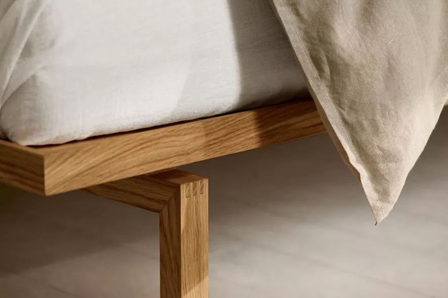 Bolia Elton Bed 180x200 Geolied Eiken 6 Bolia Elton Bed 180x200 Geolied Eiken - Afbeelding 6