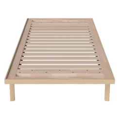 Bolia Elton Bed 90x200 Wit Geolied Eiken