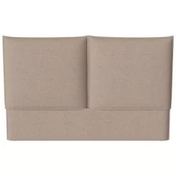 Bolia Feng Hoofdbord Bed Bouclé Donkerbeige
