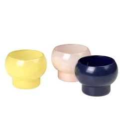 Broste Copenhagen Agathe Theelicht Set Van 3 Yellow Blush