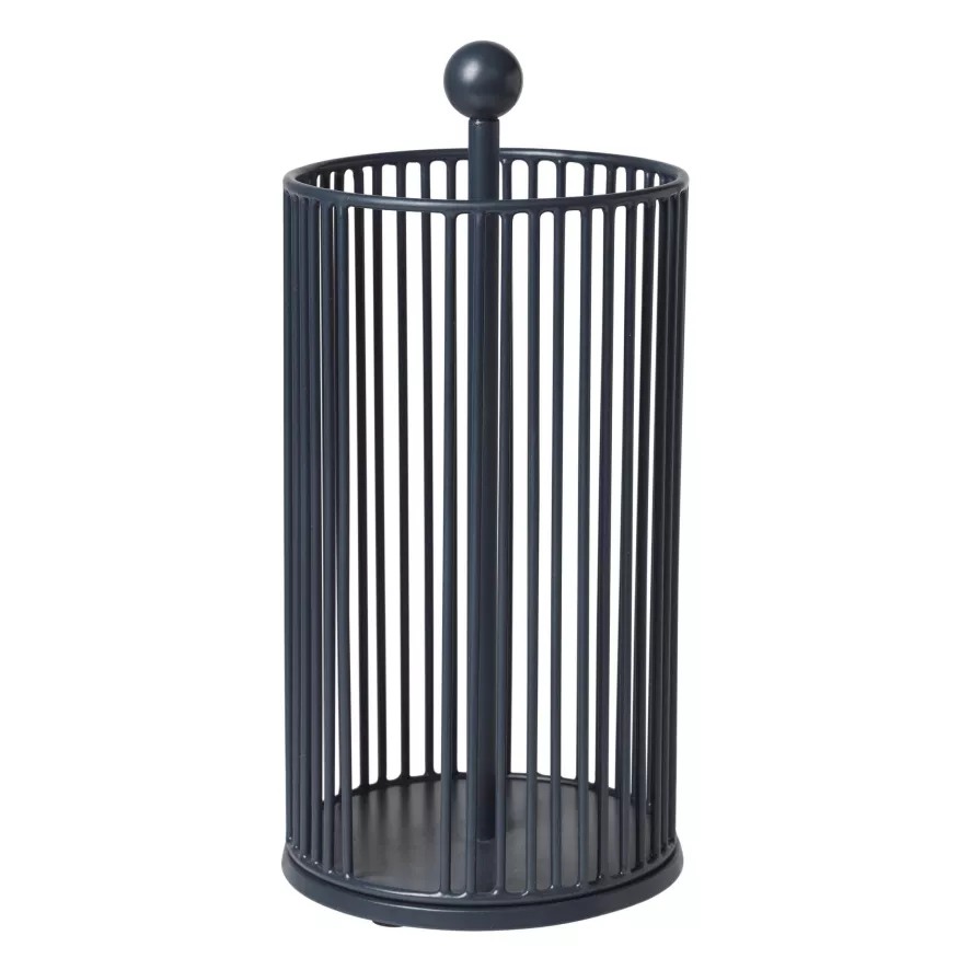 Broste Copenhagen Edda Keukenrolhouder Crown Blue 1 Broste Copenhagen Edda Keukenrolhouder Crown Blue