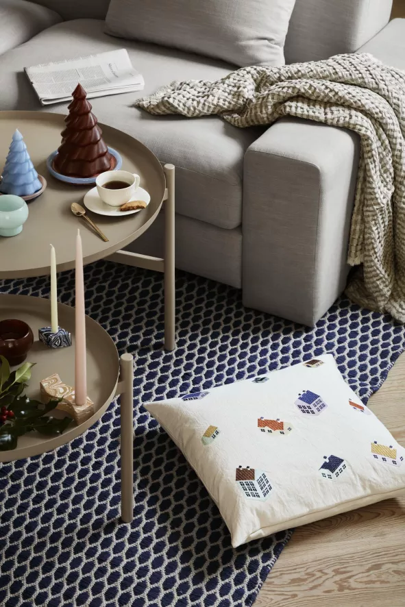 Broste Copenhagen Agathe Theelicht Set Van 3 Yellow Blush 2 Broste Copenhagen Agathe Theelicht Set Van 3 Yellow Blush - Afbeelding 2