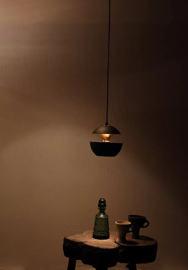 DCW éditions Here Comes The Sun Hanglamp Ø35 Zwart Met Koper 11 DCW éditions Here Comes The Sun Hanglamp Ø35 Zwart Met Koper - Afbeelding 11