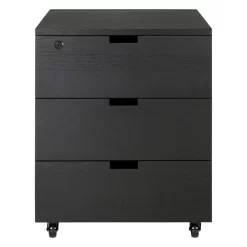 Ethnicraft Billy Ladekast Met Slot Eiken Zwart