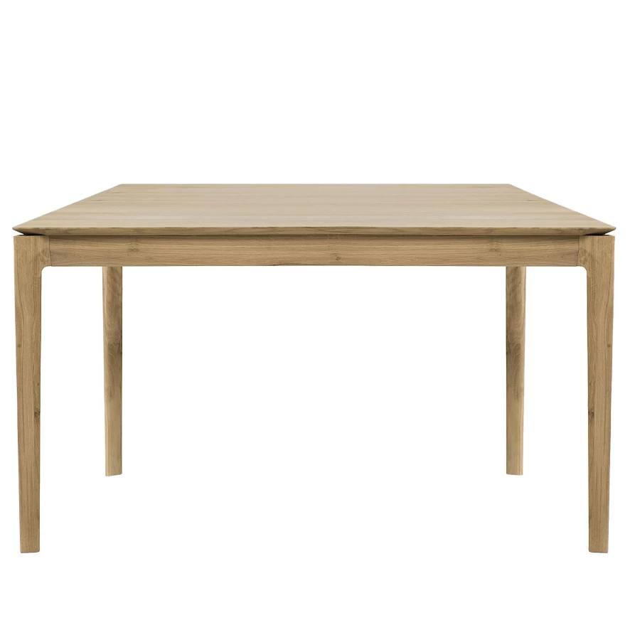 Ethnicraft Bok Eettafel 140x80 Bruin Eiken 3 Ethnicraft Bok Eettafel 140x80 Bruin Eiken - Afbeelding 3