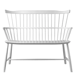 FDB Møbler J52D Eetbank 106.5 Wit