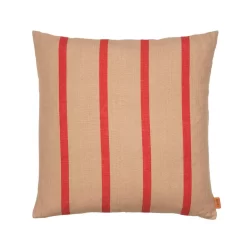 Ferm Living Grand Kussen 50x50 Camel/Red