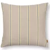 Ferm Living Grand Kussen 50x50 Oyster/Lemon/Bright Blue﻿