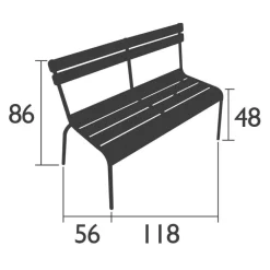 Fermob Luxembourg Tuinbank Met Rugleuning Liquorice 19 Fermob Luxembourg Tuinbank Met Rugleuning Liquorice -Exporteren Accessoires & Meubels Winkel x886x886 fermob luxembourg tuinbank met rugleuning9.jpg.pagespeed.ic .I3CuB3sSuH 1