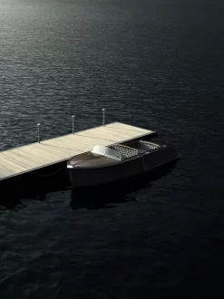 Flos Bellhop Sokkellamp LED Hoog Zwart