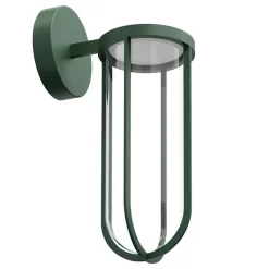 Flos In Vitro Outdoor Wandlamp LED Donkergroen