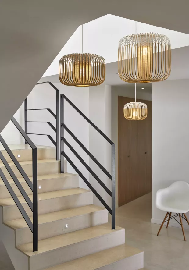 Forestier Bamboo Light Hanglamp Extra Small Ø27 Rood 5 Forestier Bamboo Light Hanglamp Extra Small Ø27 Rood - Afbeelding 5