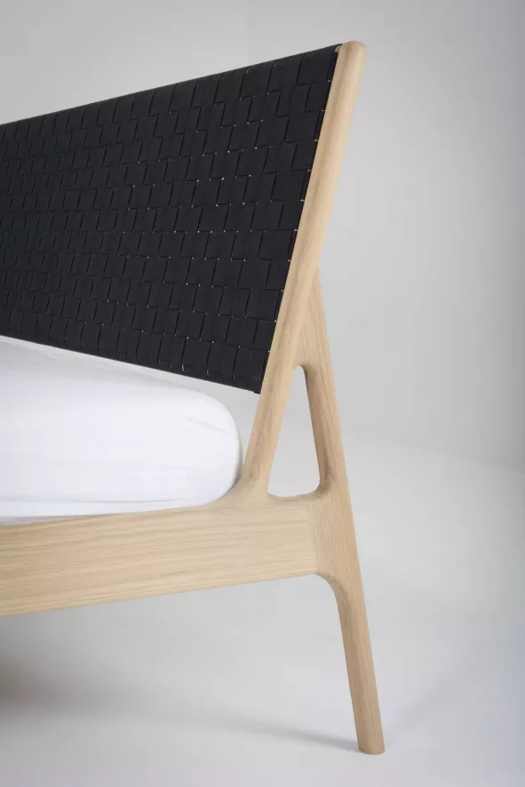 Gazzda Fawn Bed 140x200 Whitewash Cotton Webbing White 16 Gazzda Fawn Bed 140x200 Whitewash Cotton Webbing White - Afbeelding 16