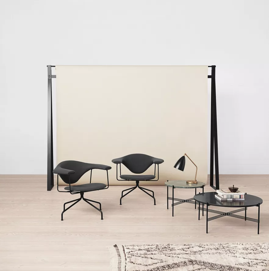 Gubi TS Salontafel 80 Zwart/wit Marmer 7 Gubi TS Salontafel 80 Zwart/wit Marmer - Afbeelding 7