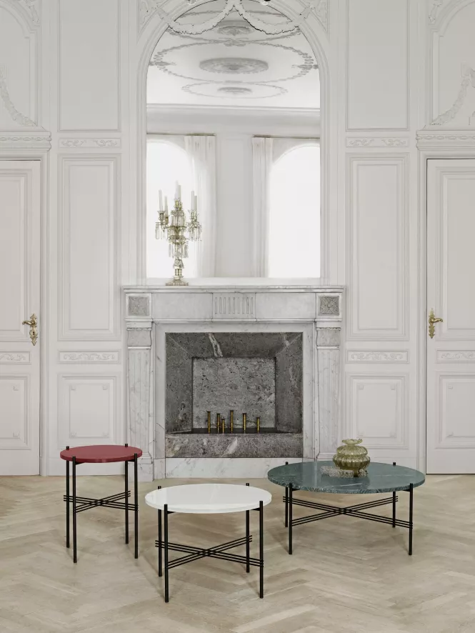 Gubi TS Salontafel 80 Zwart/wit Marmer 13 Gubi TS Salontafel 80 Zwart/wit Marmer - Afbeelding 13