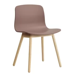 Hay AAC12 Stoel Gezeept Eiken Onderstel Soft Brick