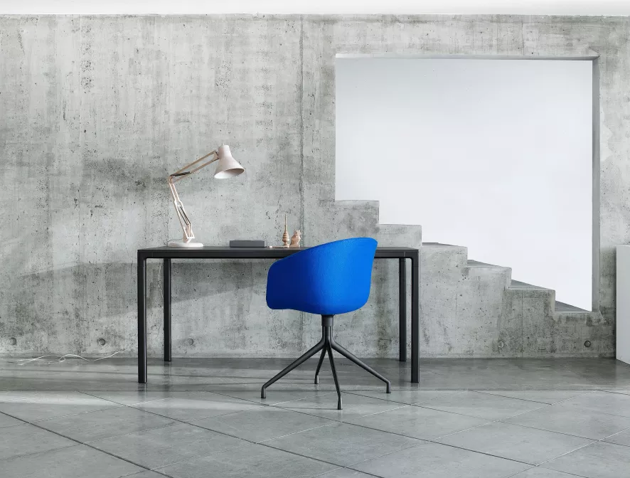 Hay Table T12 Tafel Rechte Hoeken - Frame: Wit - Top: Wit Laminaat - 200x95x74 3 Hay Table T12 Tafel Rechte Hoeken - Frame: Wit - Top: Wit Laminaat - 200x95x74 - Afbeelding 3