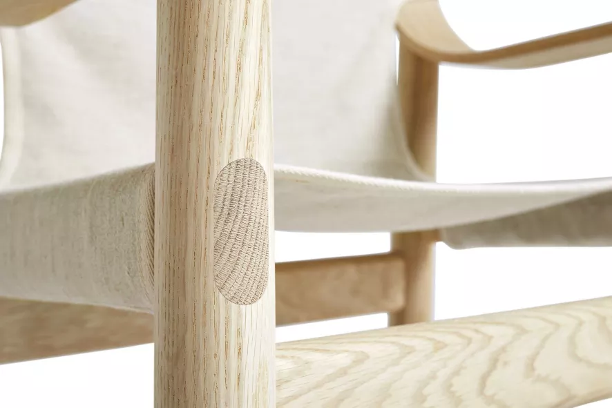 Hay Bernard Fauteuil Donkergroen, Berken Onderstel 11 Hay Bernard Fauteuil Donkergroen, Berken Onderstel - Afbeelding 11