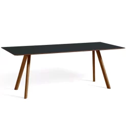 Hay Copenhague CPH30 Tafel 200x90, Gelakt Walnoot Donkergrijs