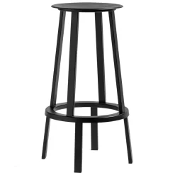 Hay Revolver Draaibare Barkruk Large Zwart