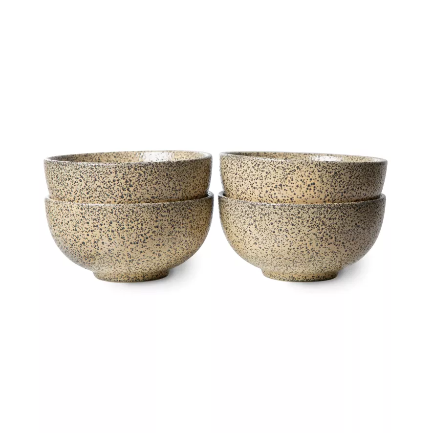 HKliving Gradient Schaal Ø13 Set Van 4 Taupe 12 HKliving Gradient Schaal Ø13 Set Van 4 Taupe - Afbeelding 12