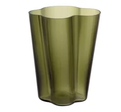 Iittala Alvar Aalto Vaas 27cm Mosgroen