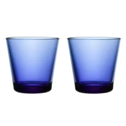 Iittala Kartio Glazen 21cl Set Van 2 Ultramarijnblauw