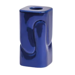 & Klevering &klevering Puffy Kandelaar Extra Small Donkerblauw