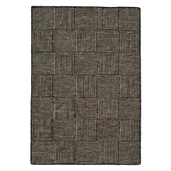 Linie Design Chess Vloerkleed 200x300 Zwart