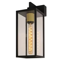 Lucide Laurens Wandlamp Buiten IP54 Small Zwart