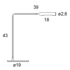 Lumina Flo Desk Bureaulamp LED 3000K Geel -Exporteren Accessoires & Meubels Winkel x886x886 lum 940 lumina flo bedside tafellamp afmeting 600x600 kopie 2.jpg.pagespeed.ic .dv510out8R