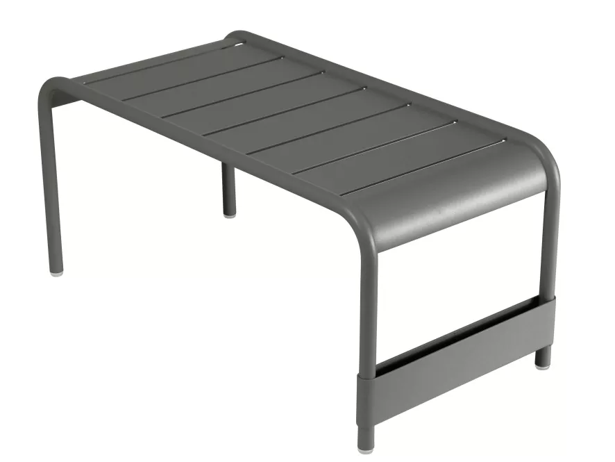 Fermob Luxembourg Voetenbank Large Red Ochre 3 Fermob Luxembourg Voetenbank Large Red Ochre - Afbeelding 3