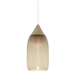 Mater Design Liuku Hanglamp Drop Eiken Smoke