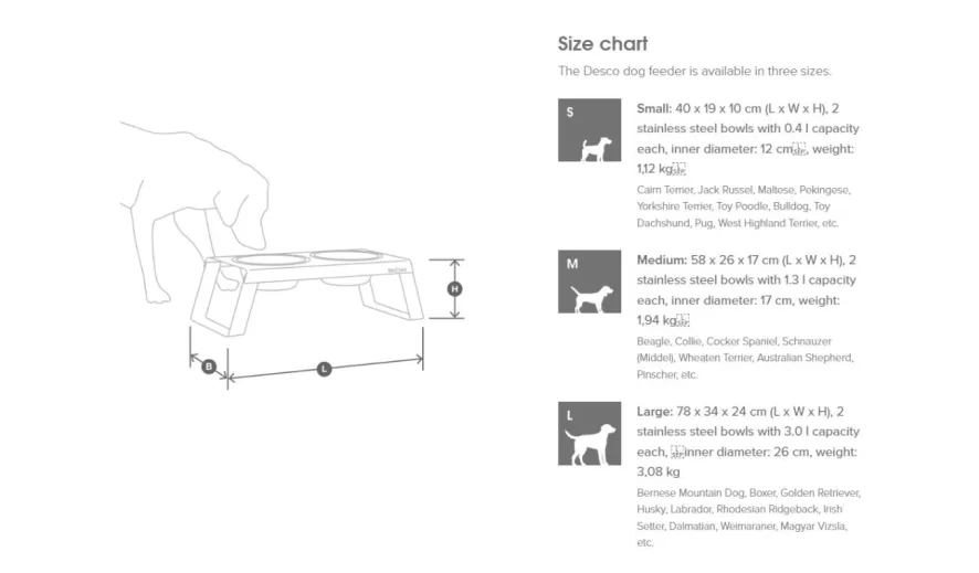 MiaCara Desco Hondenvoerbak Medium Aluminium Zwart 16 MiaCara Desco Hondenvoerbak Medium Aluminium Zwart - Afbeelding 16