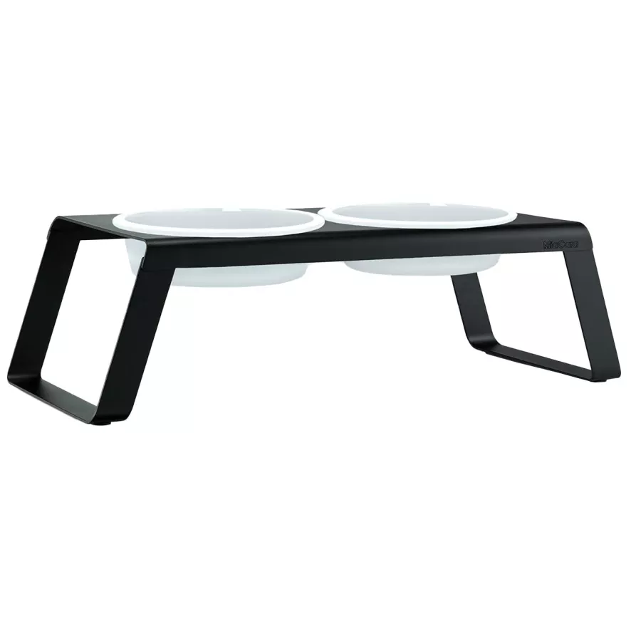 MiaCara Desco Hondenvoerbak Porselein Large Wit 6 MiaCara Desco Hondenvoerbak Porselein Large Wit - Afbeelding 6