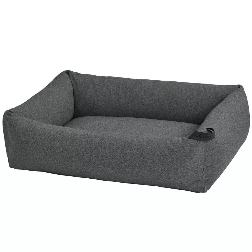 MiaCara Stella Hondenmand Large Mottled Anthracite 1 MiaCara Stella Hondenmand Large Mottled Anthracite