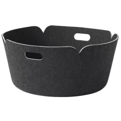 Muuto Restore Round Opbergmand Black Melange