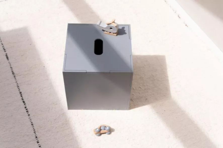 Nofred Cube Storage Opberger Natural 9 Nofred Cube Storage Opberger Natural - Afbeelding 9