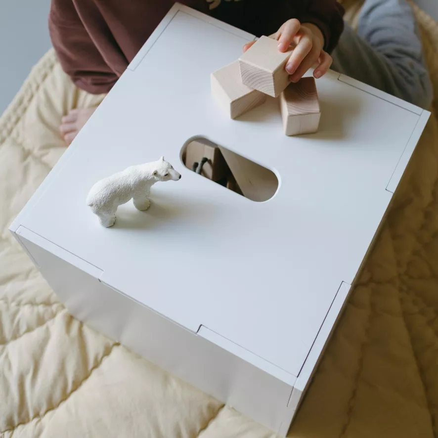 Nofred Cube Storage Opberger Natural 11 Nofred Cube Storage Opberger Natural - Afbeelding 11