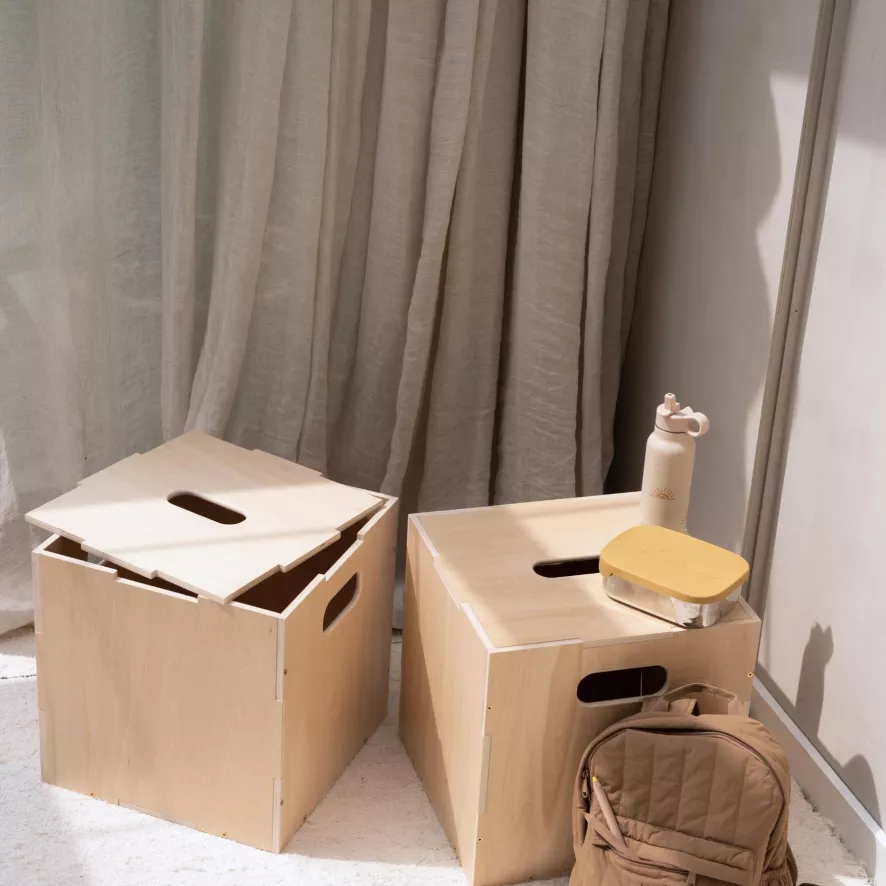 Nofred Cube Storage Opberger Natural 14 Nofred Cube Storage Opberger Natural - Afbeelding 14