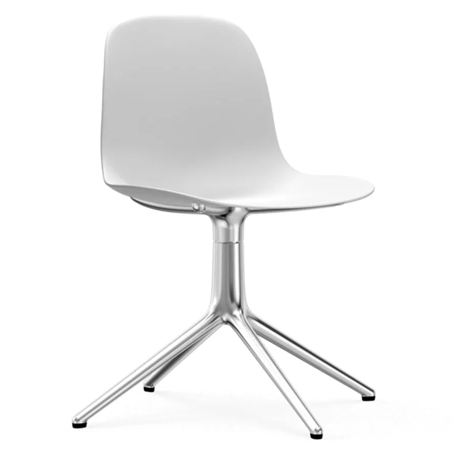 Normann Copenhagen Form Chair Swivel Stoel Met Aluminium Onderstel, Zwart 7 Normann Copenhagen Form Chair Swivel Stoel Met Aluminium Onderstel, Zwart - Afbeelding 7
