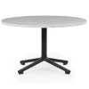 Normann Copenhagen Lunar Salontafel 70 Zwart Onderstel Wit