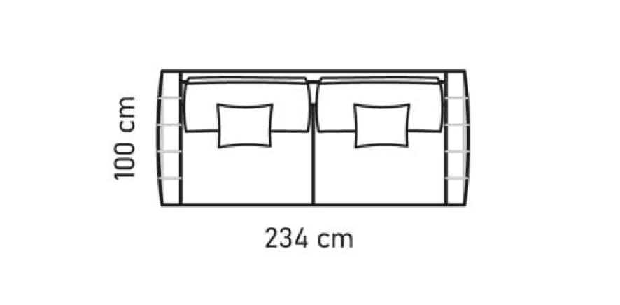 Nuuck Bente 3-Seater Simply Beige 1244 9 Nuuck Bente 3-Seater Simply Beige 1244 - Afbeelding 9